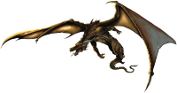 Green dragon PNG images, free drago picture