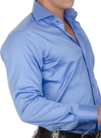 Blue dress shirt PNG image