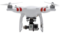 Drone, cuadricóptero PNG
