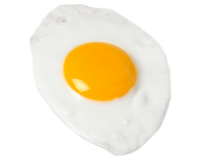 Fried egg PNG image