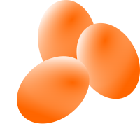 Eggs PNG transparent image download, size: 2019x1528px