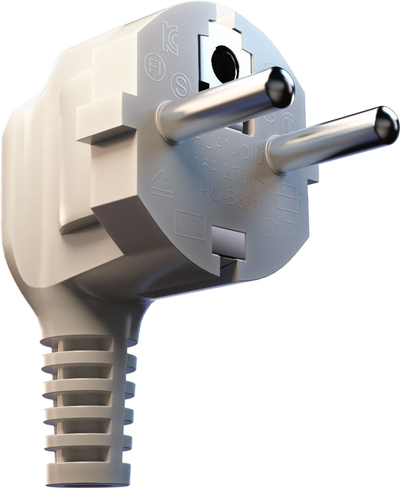 Power electric plug PNG