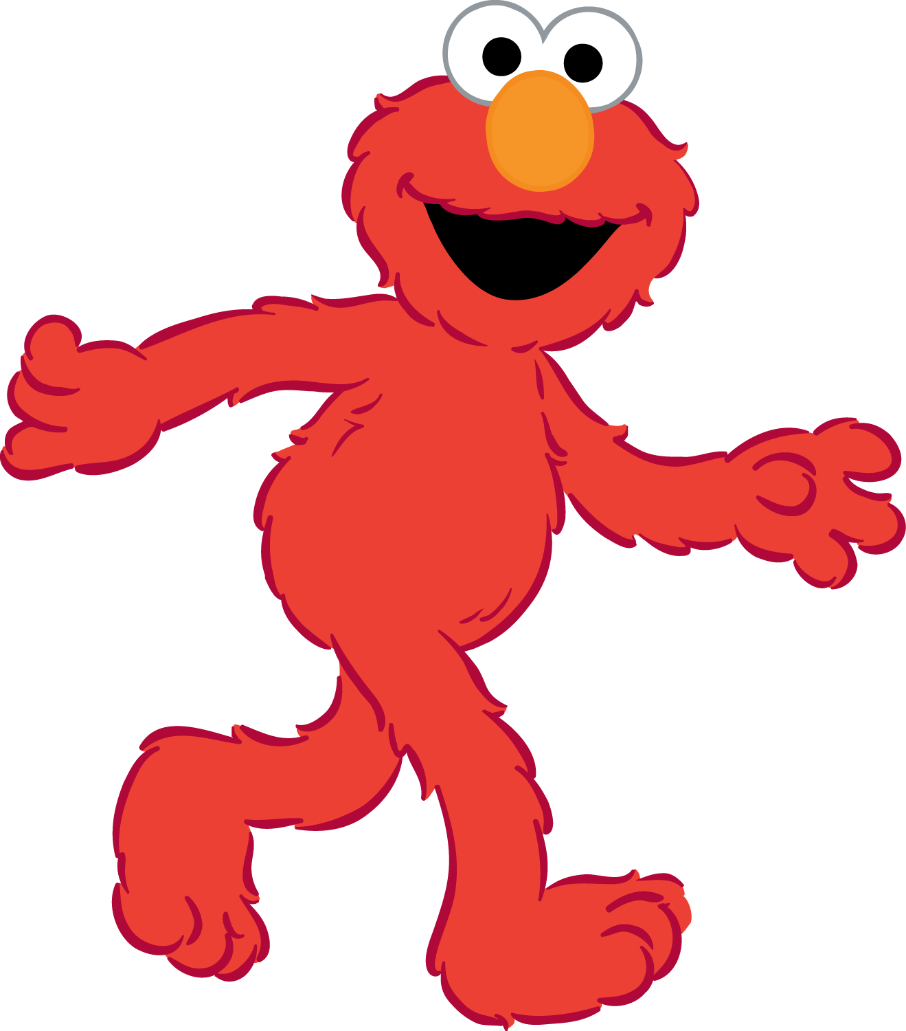 Elmo PNG transparent image download, size: 1319x1500px