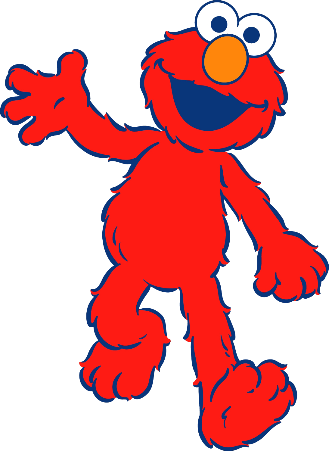 Elmo PNG Transparent Image Download Size 1093x1498px