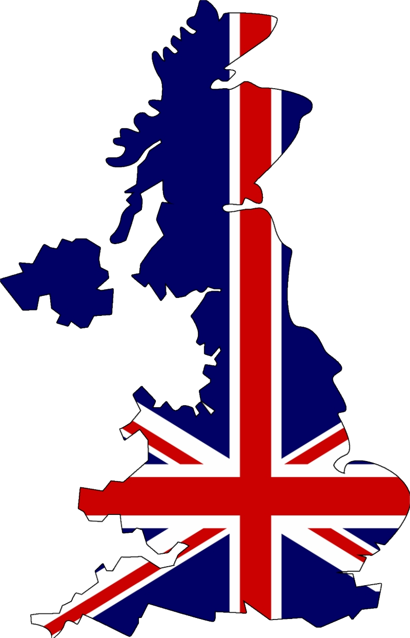 England Map PNG