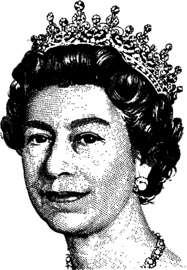 Англия королева PNG