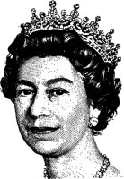 Англия королева PNG