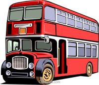 Англия Лондонский автобус PNG