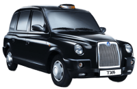 England London cab PNG