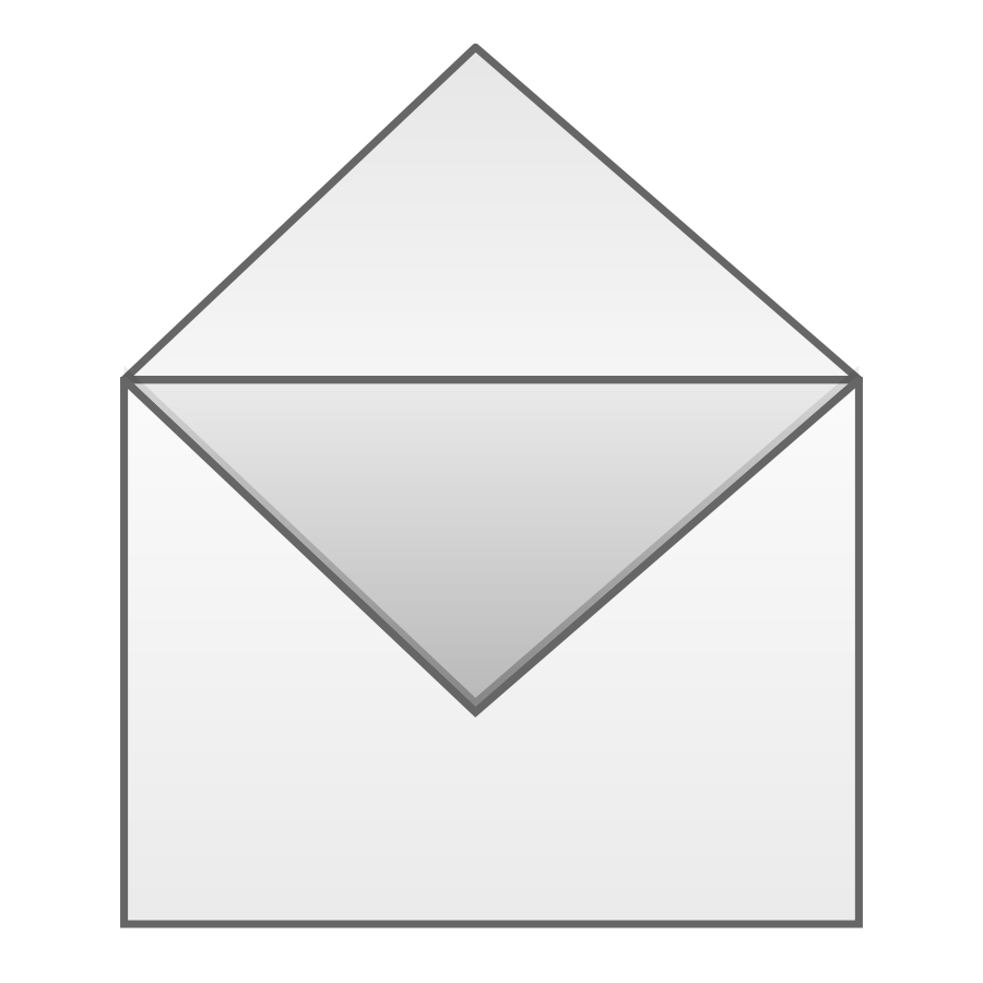 Envelope PNG transparent image download size: 900x900px