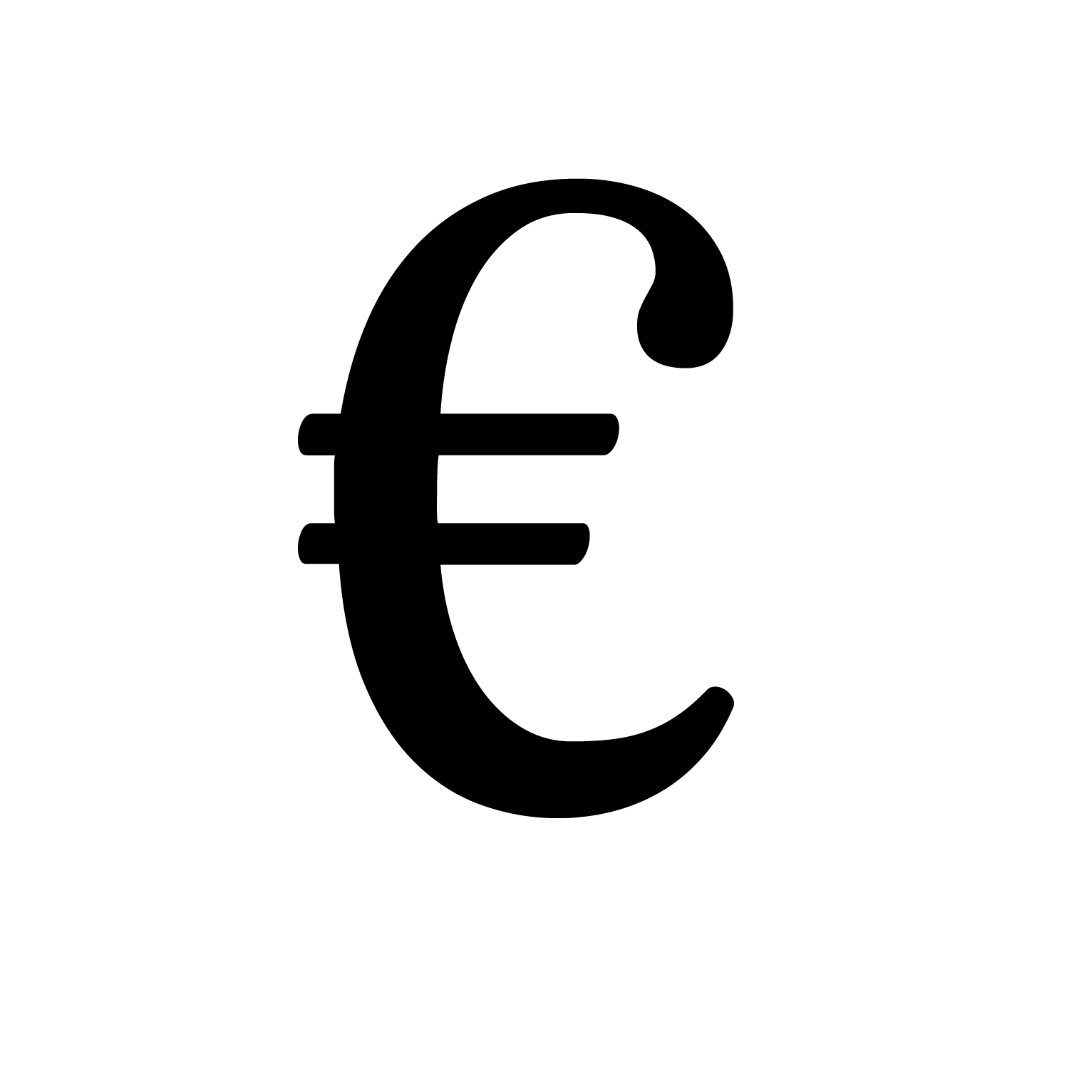 Euro logo PNG