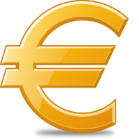 Euro Евро логотип PNG