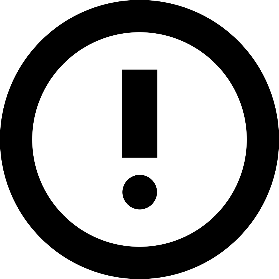 Exclamation Mark PNG