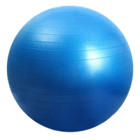 Exercise ball PNG blue image