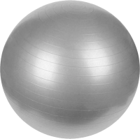 Exercise ball PNG grey image