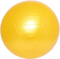 Exercise ball yellow PNG