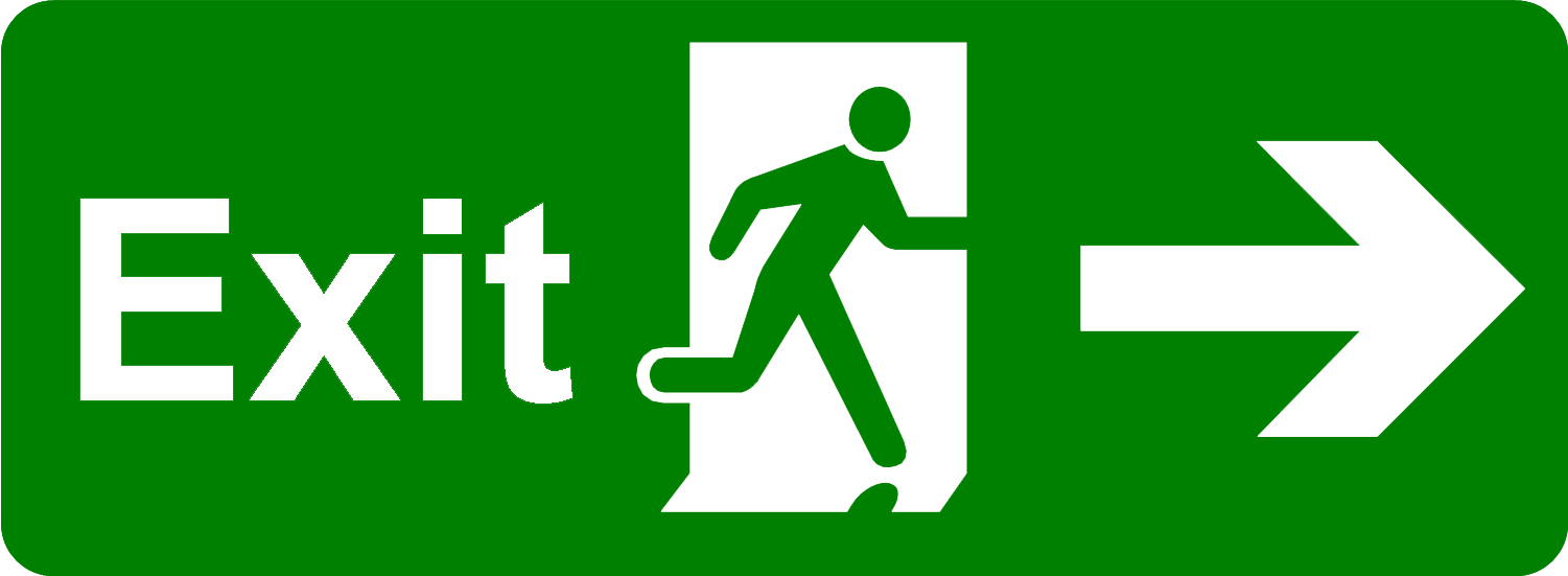 Exit PNG