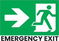 emergency exit PNG