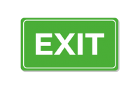 emergency exit PNG