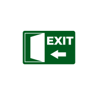 emergency exit PNG