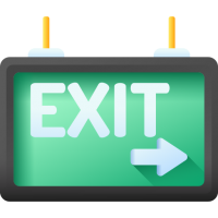emergency exit PNG