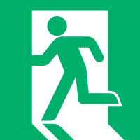 emergency exit PNG