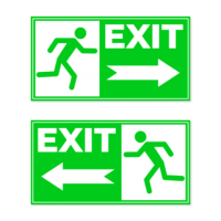 emergency exit PNG