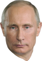 Лицо Владимир Путин PNG фото