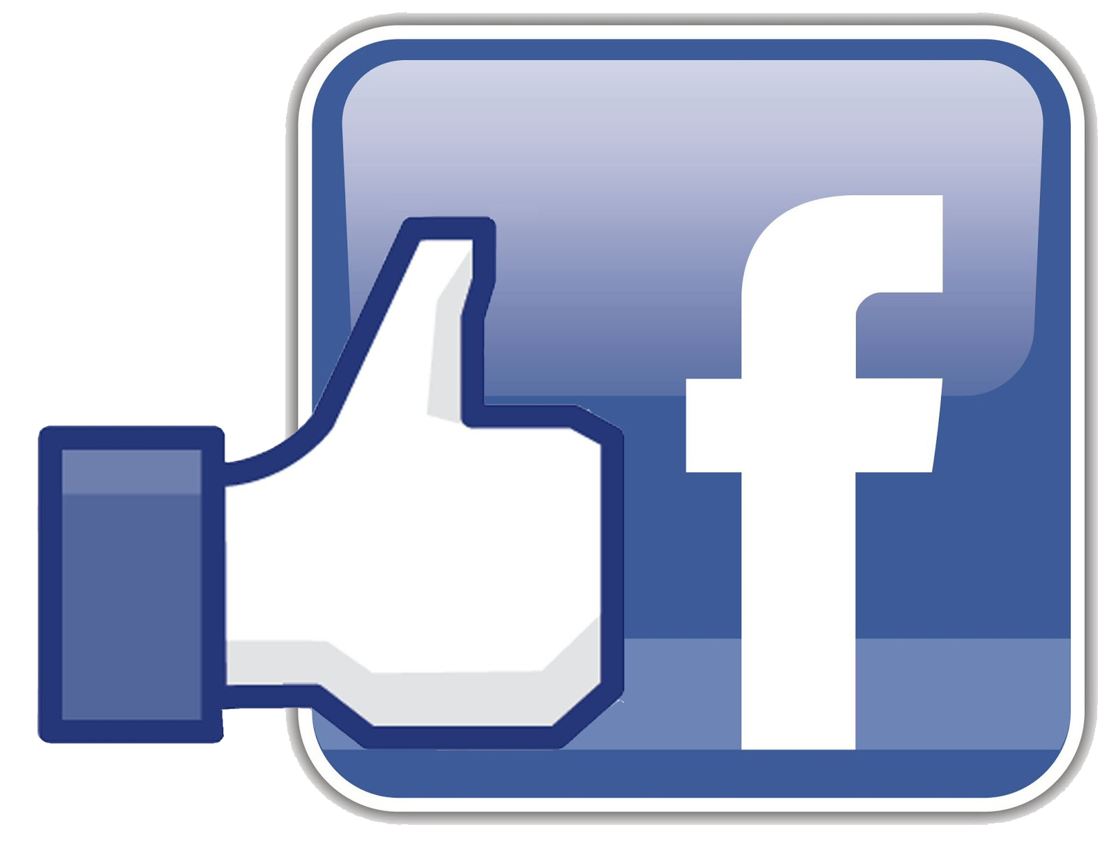 Facebook logo PNG transparent image download, size 1600x1209px