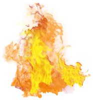 Огонь прозрачный PNG фото