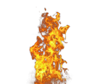 Огонь PNG фото