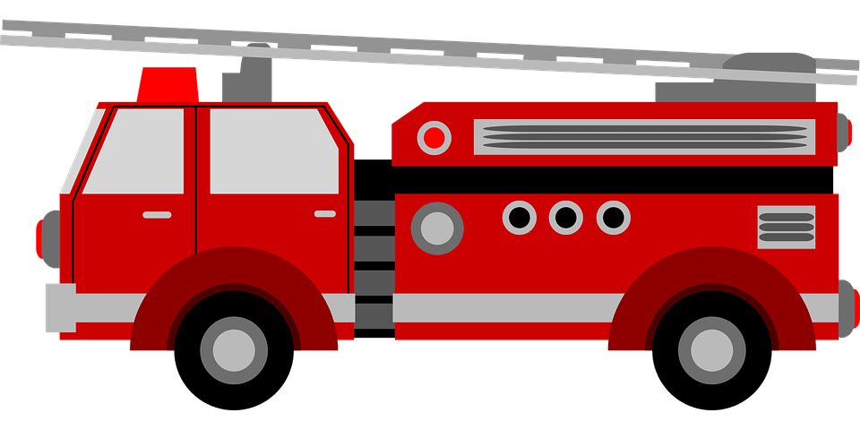 Пожарная машина PNG