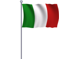 Italia flag PNG