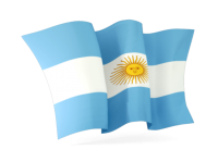 Argentina flag PNG