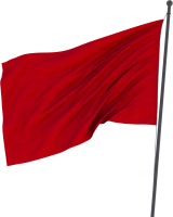 Red flag PNG