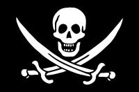 Pirate flag PNG