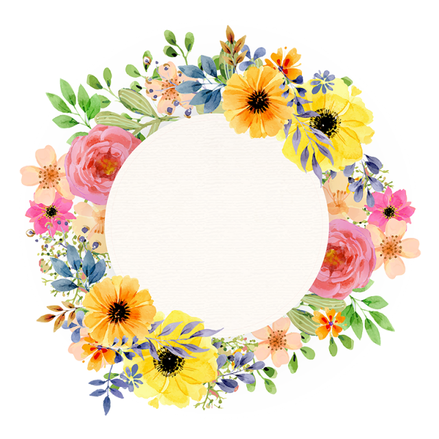 Free Free 116 Transparent Flower Wreath Svg SVG PNG EPS DXF File