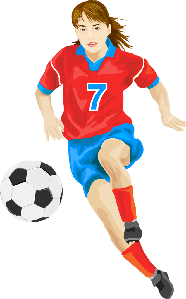 Футболист картинка нарисованная