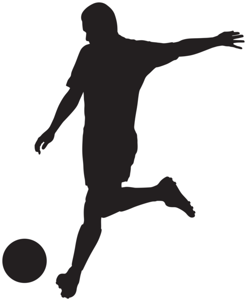 Football player PNG transparent image download, size: 491x600px