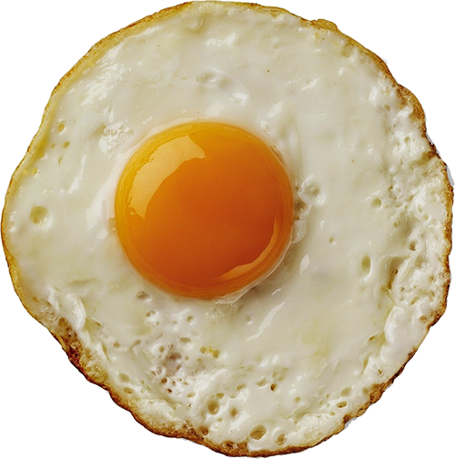 Transparent Fried Egg Png - Sunny Side Up Png, Png Download , Transparent  Png Image - PNGitem