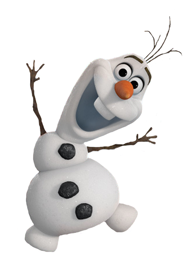 olaf from snow