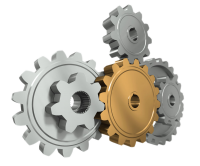 Gears PNG transparent