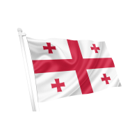 Georgia flag PNG