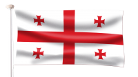 Georgia flag PNG