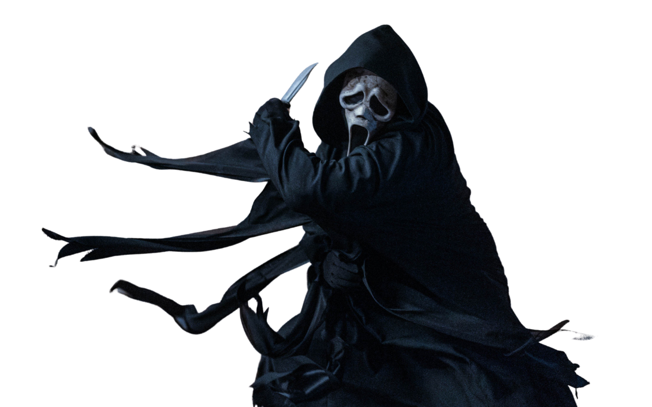 Ghostface PNG transparent image download, size: 1280x800px
