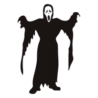 Ghostface PNG figure