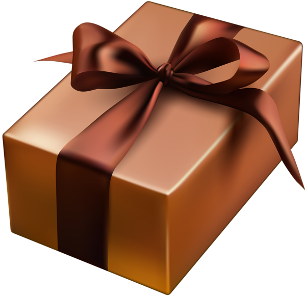 Gift box PNG transparent image download, size: 600x581px