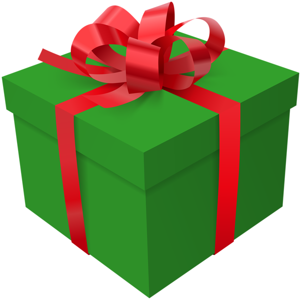 Gift box PNG transparent image download, size: 600x597px