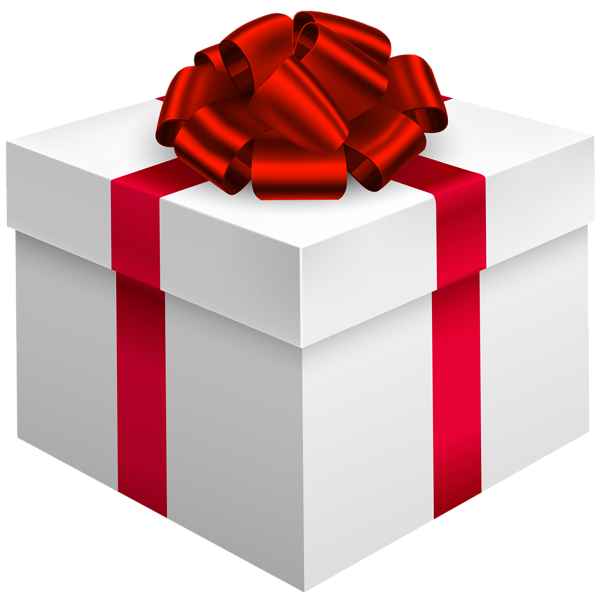 Gift box PNG transparent image download, size: 600x596px