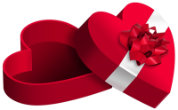 heart gift box PNG